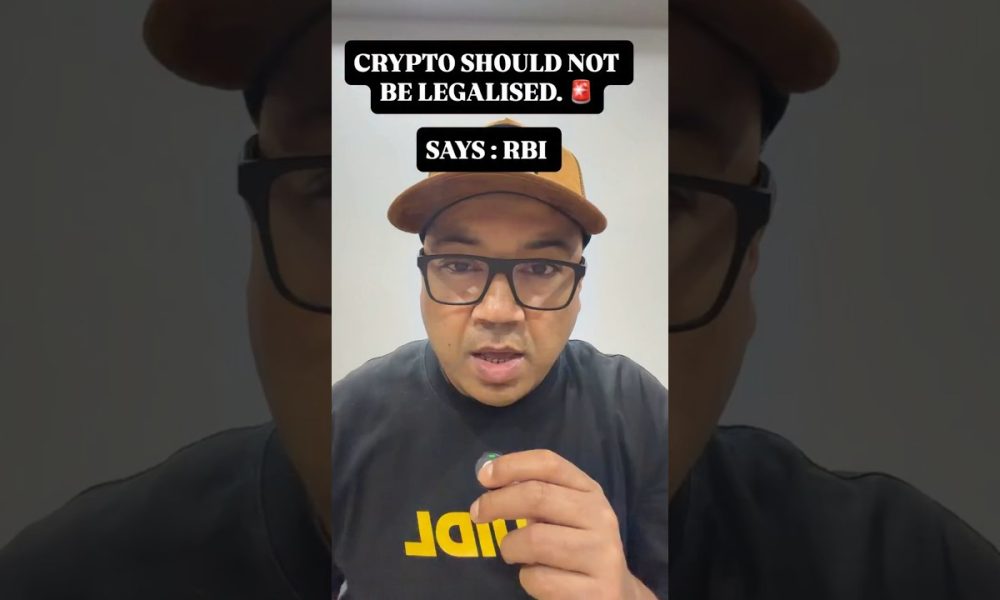 RBI Says No to Legalising Crypto