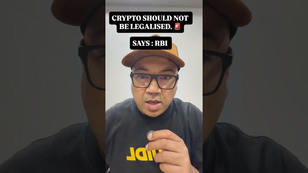 RBI Says No to Legalising Crypto