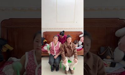 Grandma is jealous. Compare financial resources with daughter-in-law#Funny videos of mothe
