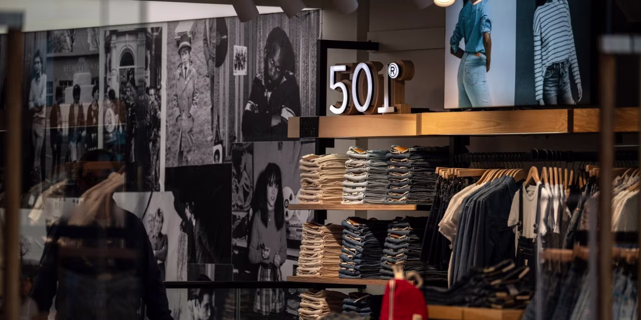 A Levi's store in London.