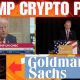Trump Reaffirms His Crypto Plans.. It's Coming! SEC Makes Crypto Statement!! Goldman's Crypto Meet!!