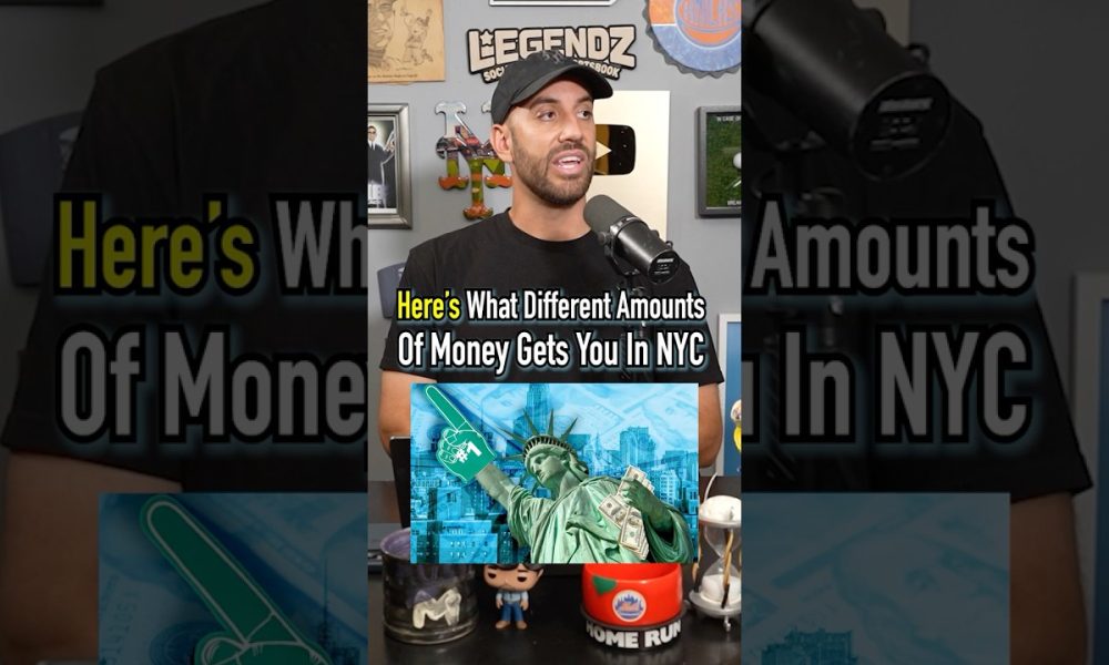 Here’s What Different Amounts Of Money Gets You In NYC Vs The World! #fyp #nyc #money #chicago
