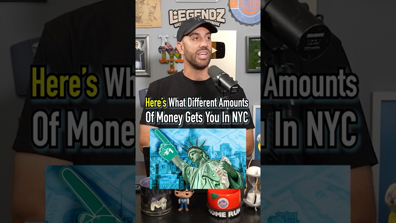 Here’s What Different Amounts Of Money Gets You In NYC Vs The World! #fyp #nyc #money #chicago