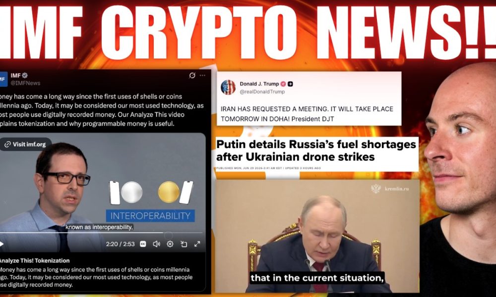 BREAKING: IMF Just Dropped A Crypto Bomb!!! Russia Make Shocking Announcement! IRAN / US War Update!