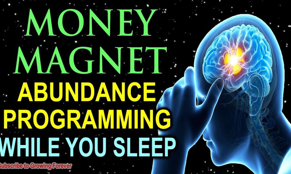 I AM A MONEY MAGNET ~ Sleep Programming Affirmations For Abundance And Wealth ~ Millionaire Mindset!
