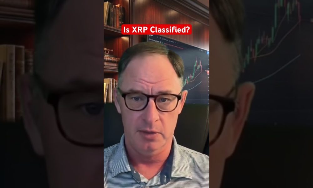 Is XRP Classified? #xrp #crypto @digitalassetinvestor