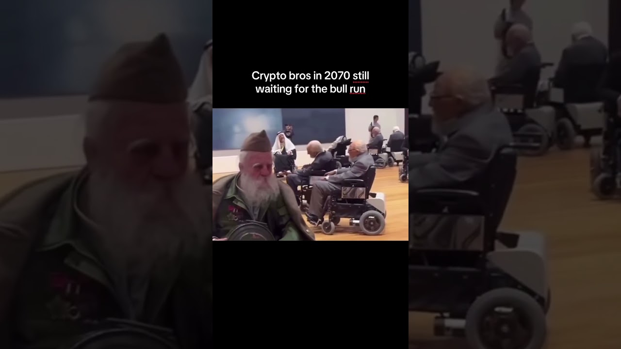 Crypto bros in 2070 still waiting for the bull run