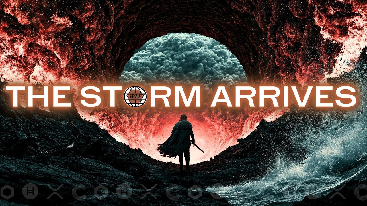 The STORM Arrives. SWIFT Is Live. Where is XRP? Chainlink Runs It. Hedera Runs the Trials.