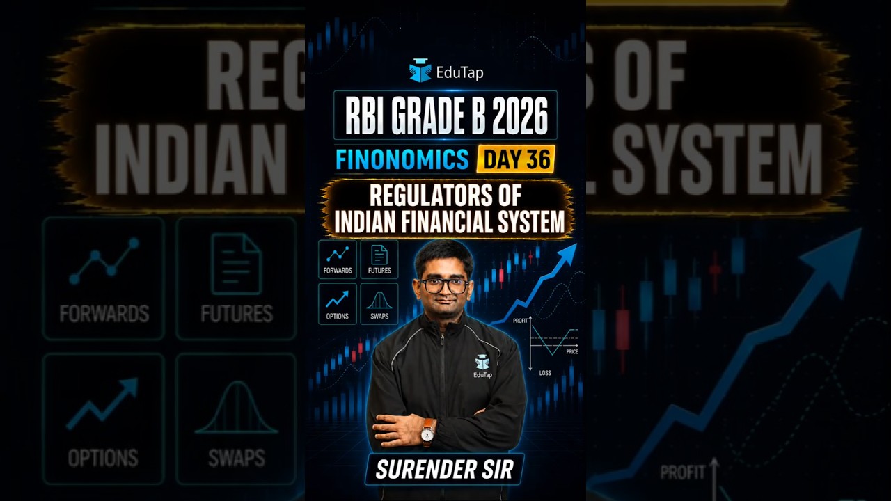 Regulators of Indian Financial System | RBI Grade B 2026 Phase 2 Finance Preparation