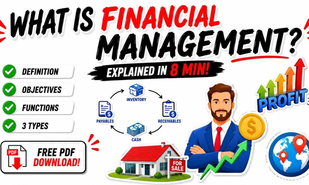 What is Financial Management? 3 Types, Functions, Objectives Explained