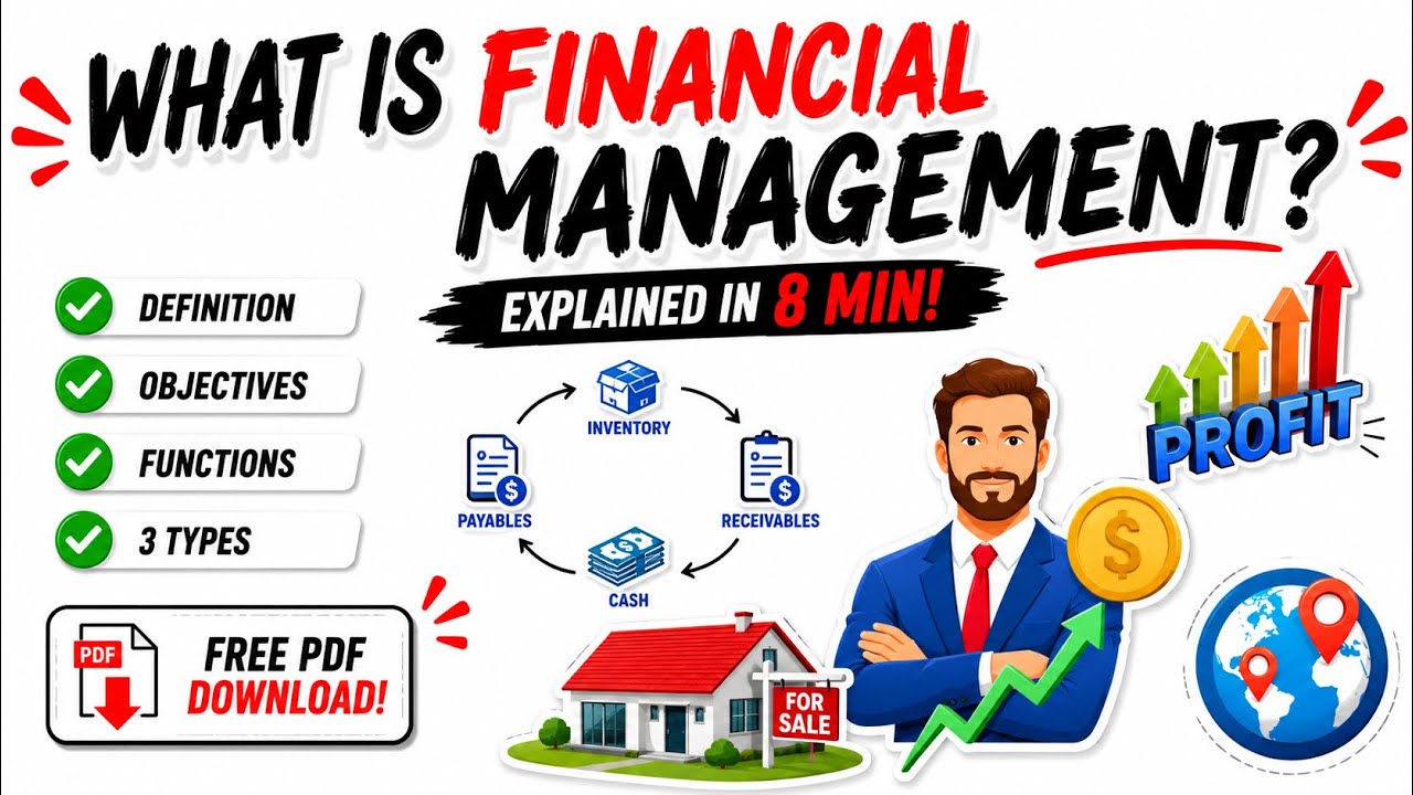 What is Financial Management? 3 Types, Functions, Objectives Explained