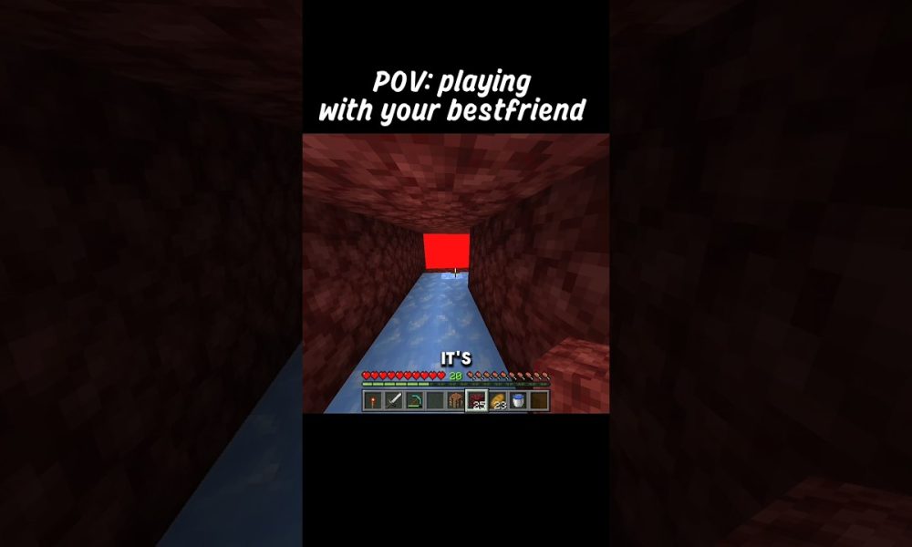 pov: playing with your bestfriend