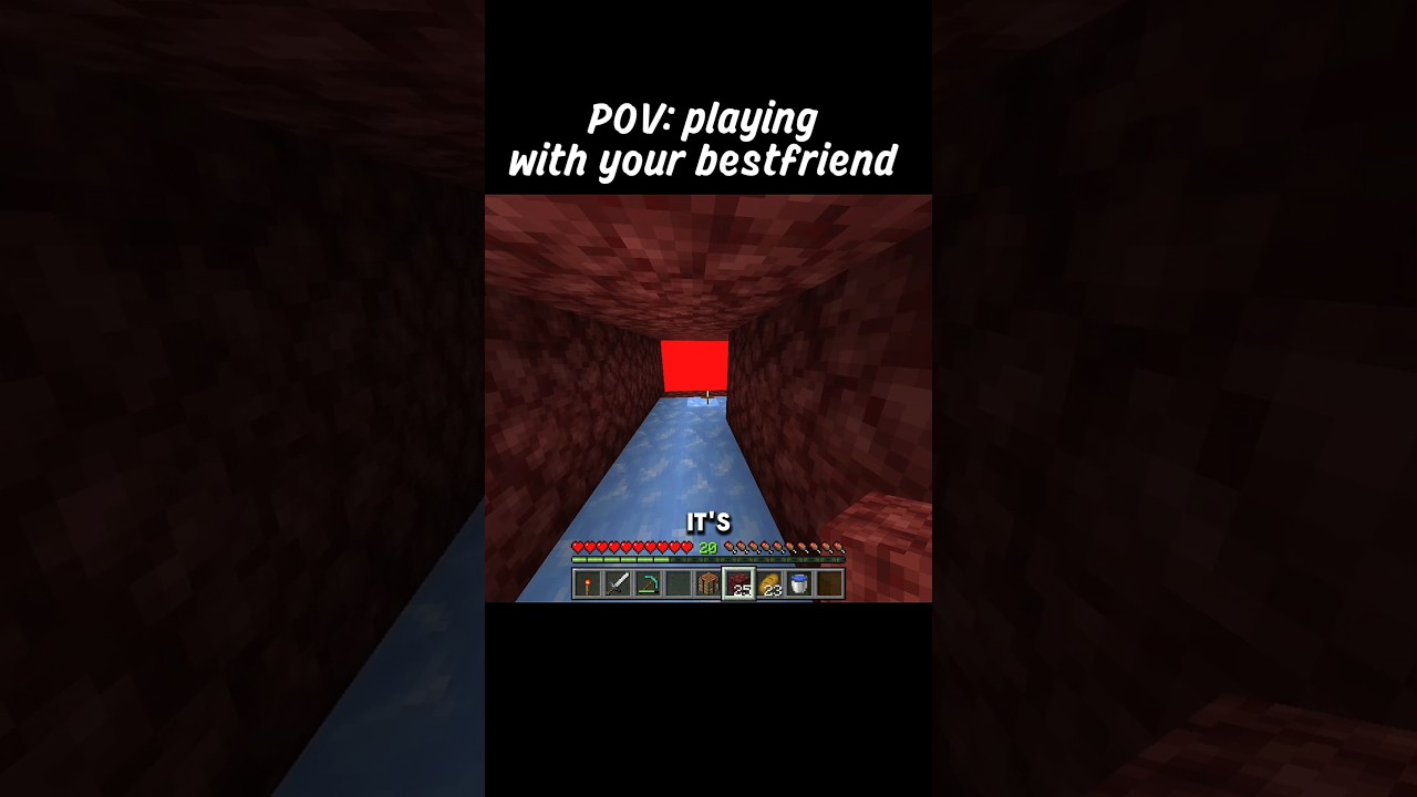 pov: playing with your bestfriend