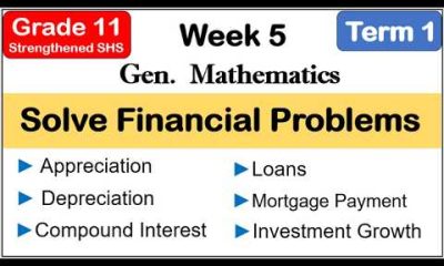 Grade 11 Gen Math | Application of Sequence and Series Financial Problem First Term (Term 1) Week 5