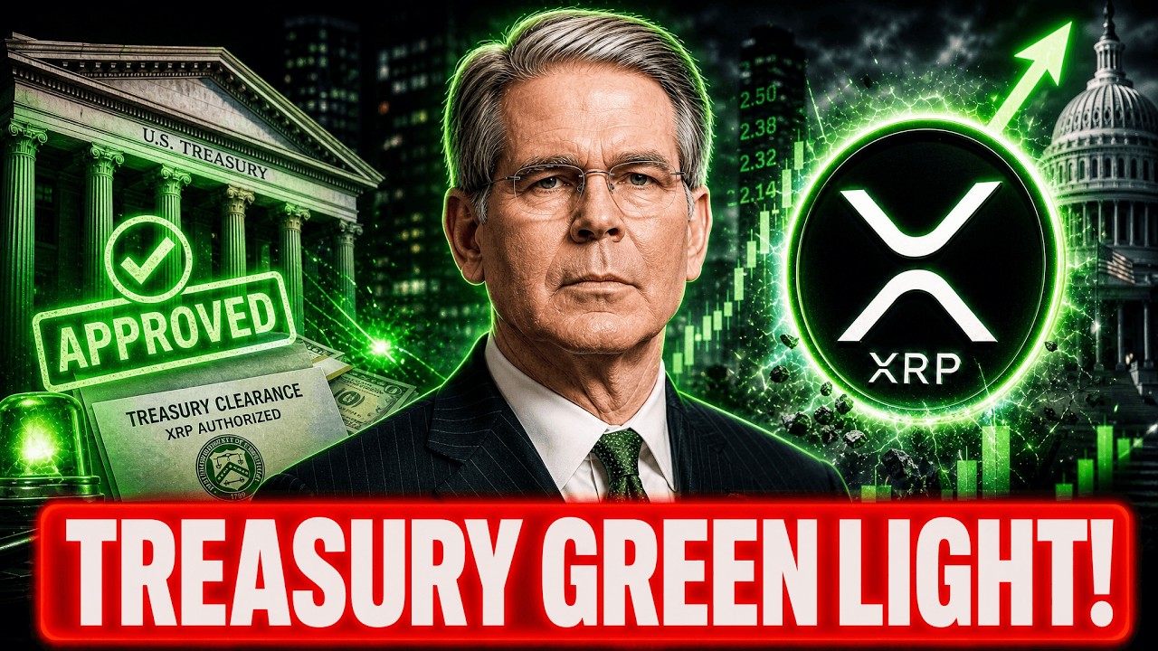 XRP HOLDERS THIS IS HUGE: US TREASURY JUST OPENED THE DOOR!