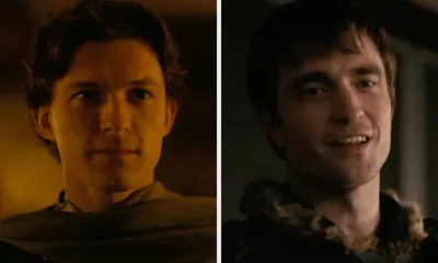 Tom Holland and Robert Pattinson in The Odyssey