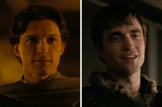 Tom Holland and Robert Pattinson in The Odyssey