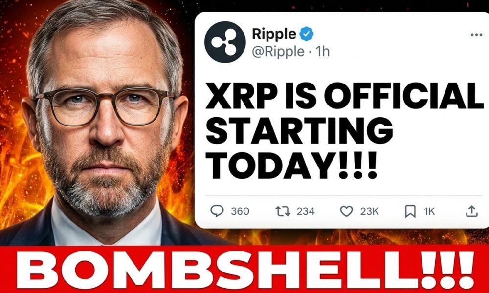 XRP JUST DROPPED A BOMB TODAY!!!! (IT'S OFFICIAL)