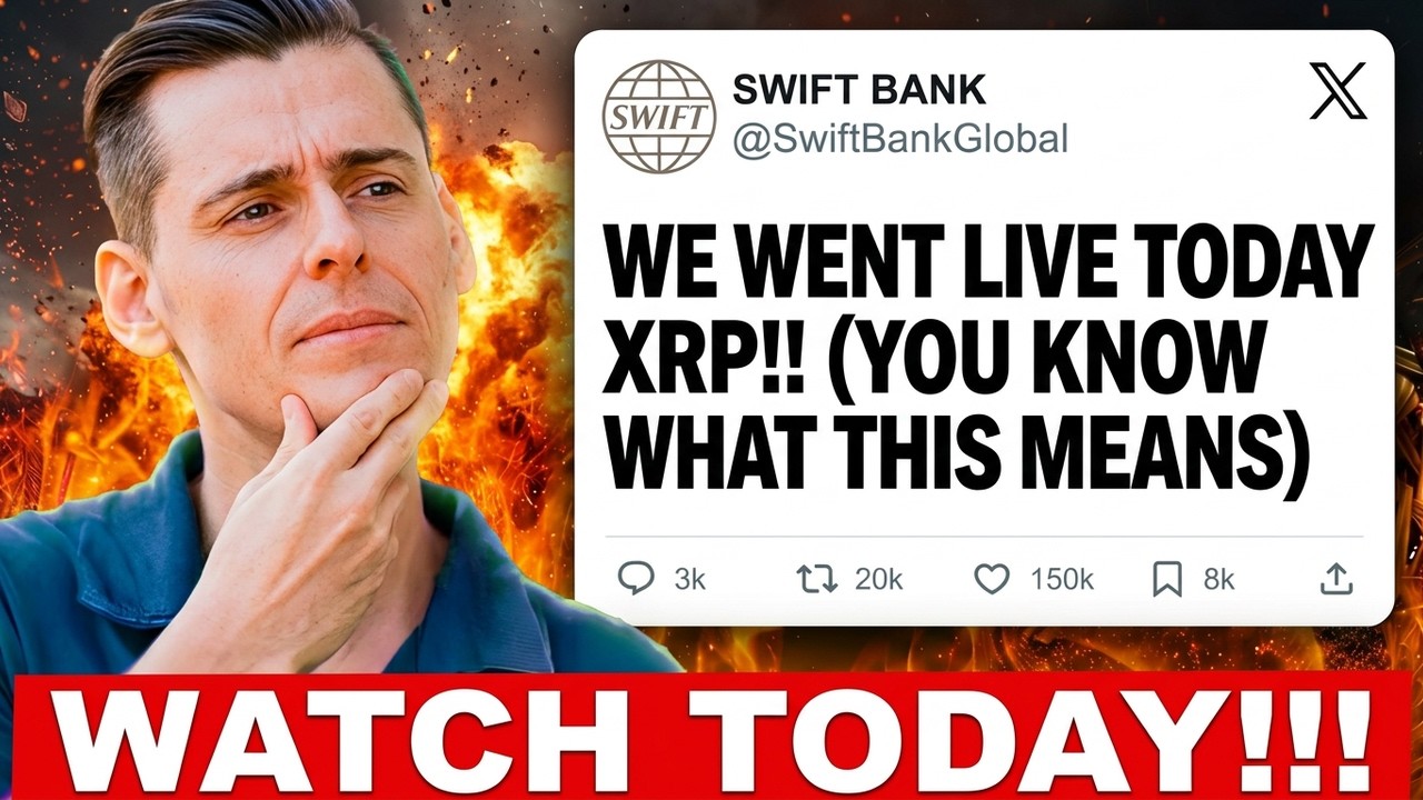 SWIFT'S NEW BLOCKCHAIN (XRP) JUST WENT LIVE!!! (*TODAY*)