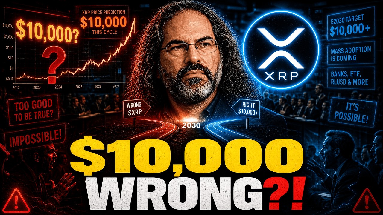 JAKE CLAVER IS WRONG XRP WON'T HIT $10,000 IN 2026? - EVERYONE AGREES ON PRICE BUT NOT THE PATH!