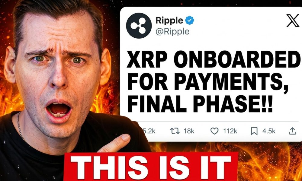 XRP BOMBSHELL... XRP OMBOARDED FOR TRANSACTIONS!!!