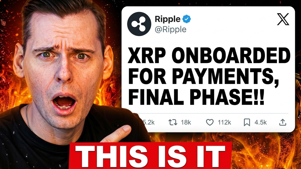 XRP BOMBSHELL... XRP OMBOARDED FOR TRANSACTIONS!!!