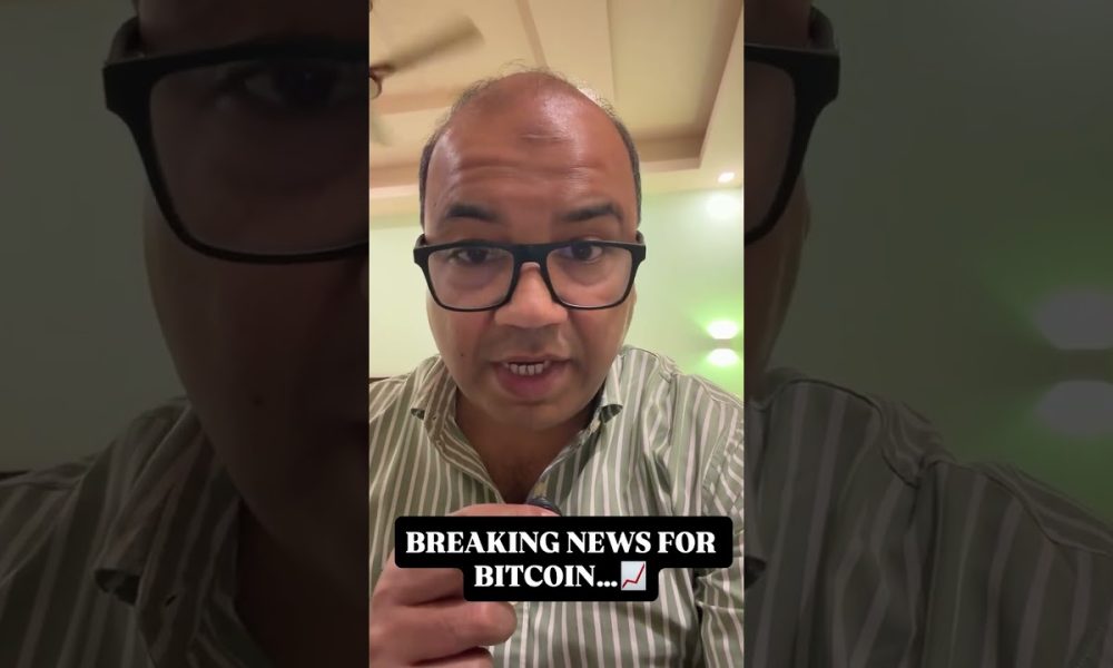 Bullish News For Bitcoin.