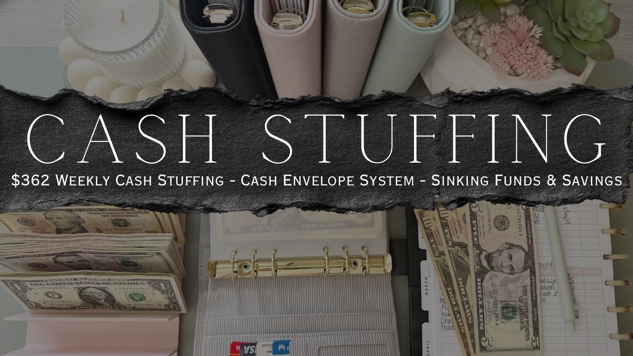 Weekly Cash Stuffing $362 | July 2026 | Cash Envelope System | Sinking Funds & Savings Challenges
