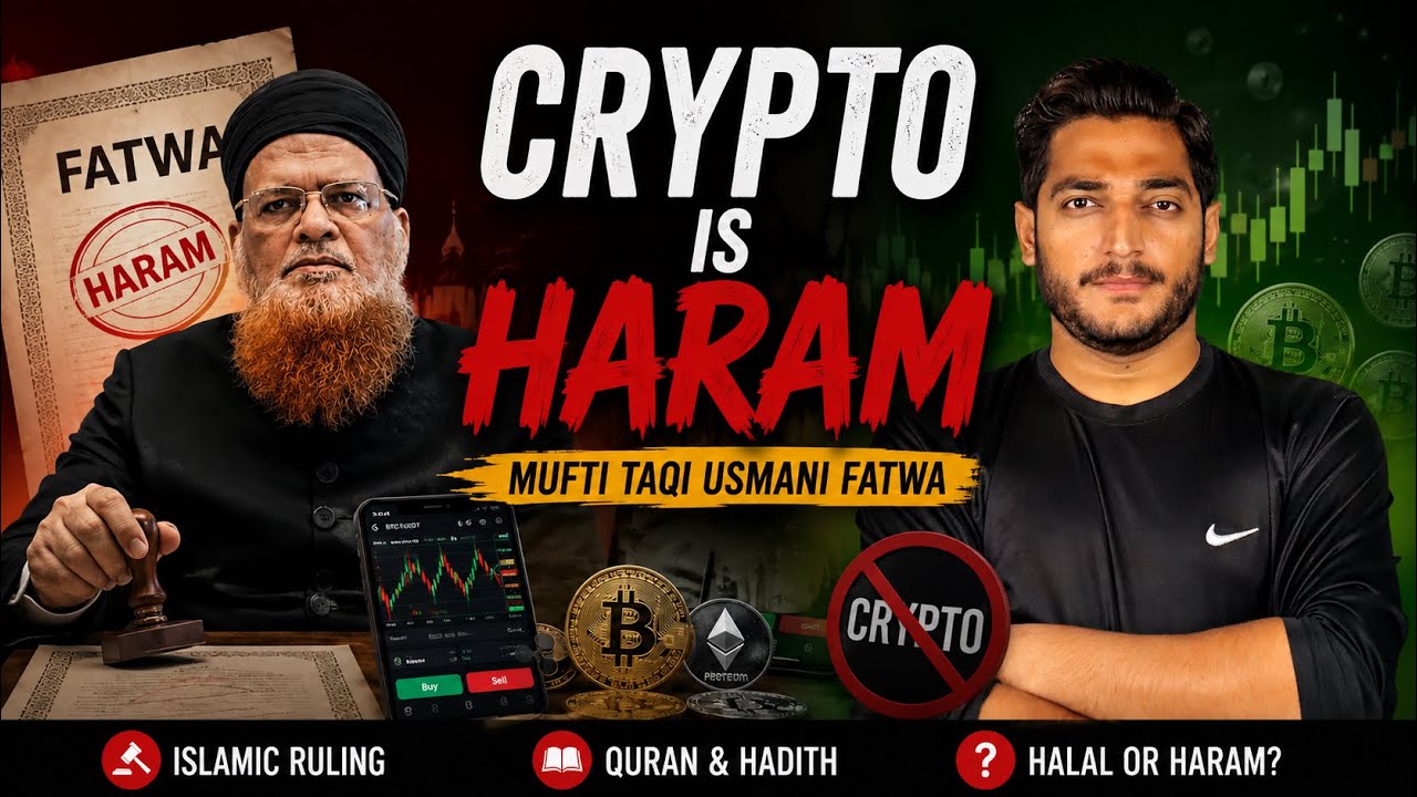 Cryptocurrency Is Haram Mufti Taqi Usmani Fatwa !
