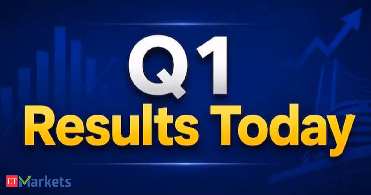 Q1 results today: HDFC Life Insurance, HDB Financial, Jana SFB, ICICI Prudential among 43 companies to report earnings