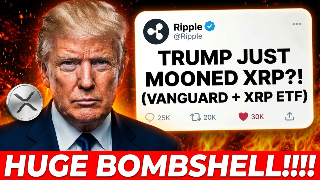 BOMNSHELL: Vanguard XRP ETF Confirmed!
