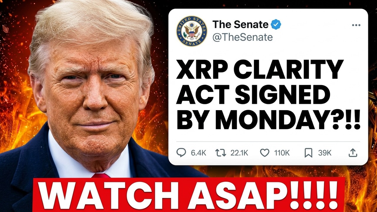 XRP IT'S HAPPENING ON MONDAY!!!! MAJOR BREAKTHROUGH!?! (WATCH BEFORE MONDAY)