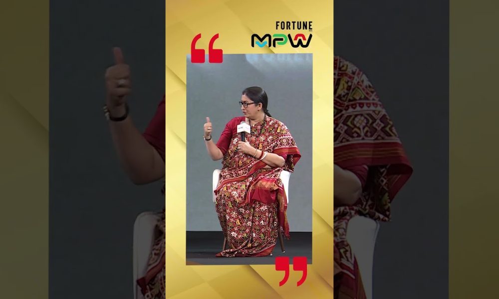 Redefining Female Financial Agency: Smriti Irani | #MPW2026