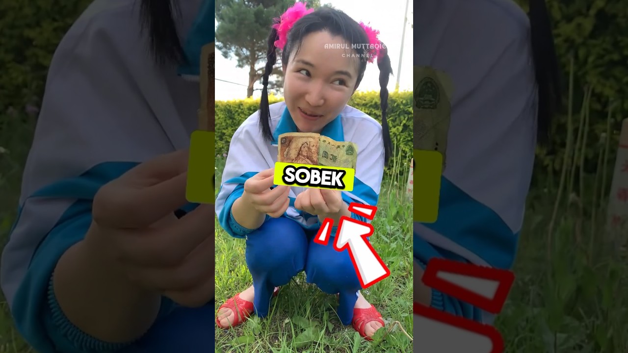 jajan pakai uang sobek
