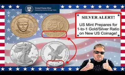SILVER ALERT! New Money Coming to the USA! Mint Prepares for 1-to-1 Gold Silver Ratio!! (Bix Weir)