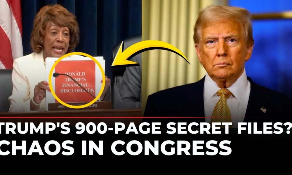 'This Is Trump's Financial Disclosure' Lawmaker Stuns Congress, Flashes 900-Page File | US Congress
