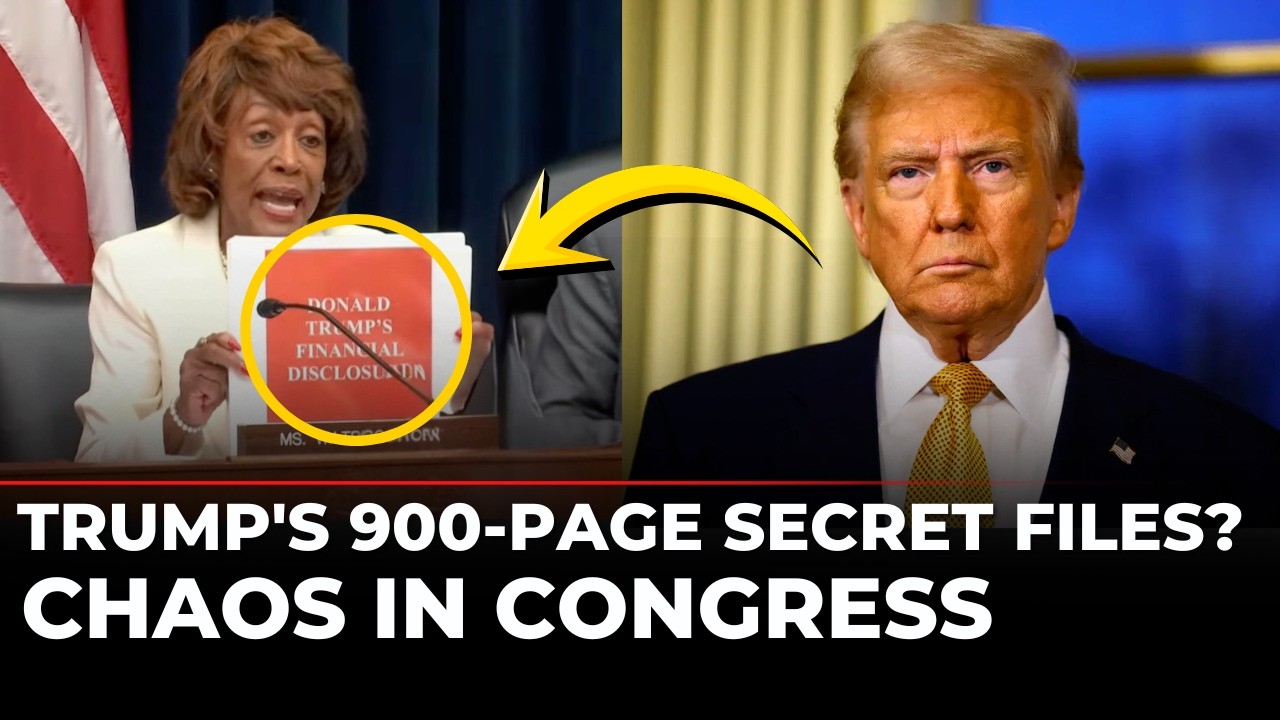 'This Is Trump's Financial Disclosure' Lawmaker Stuns Congress, Flashes 900-Page File | US Congress