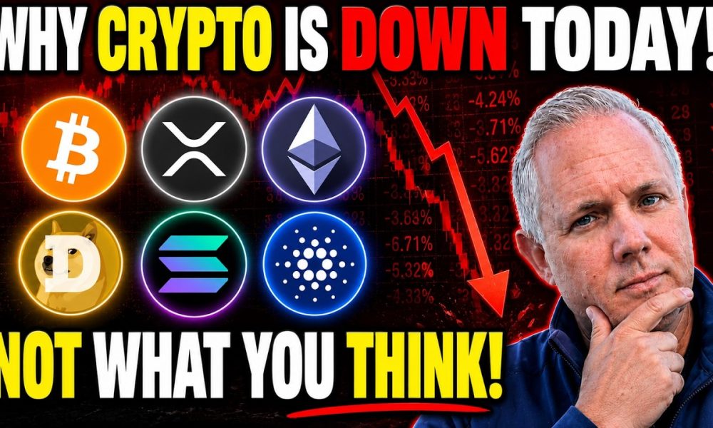 Why Crypto Is DOWN TODAY! Not What You Think!