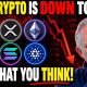 Why Crypto Is DOWN TODAY! Not What You Think!