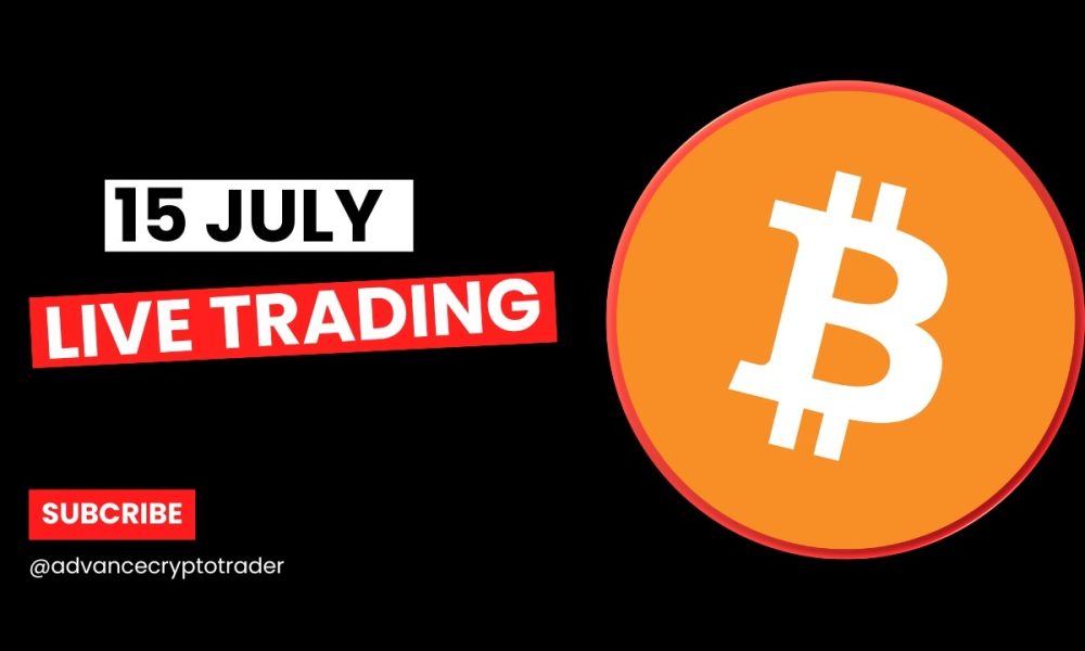 Gold And Crypto Live Trading || 15 JULY || Vivek Yadav #btc #crypto #gold