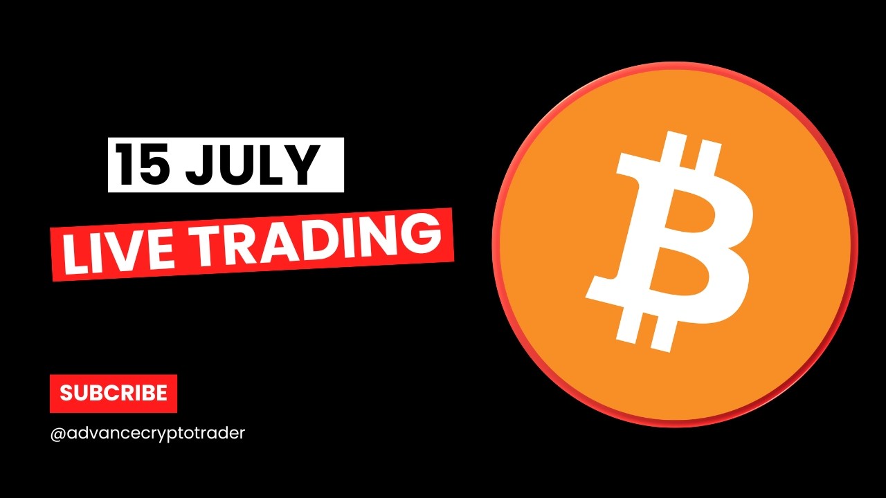 Gold And Crypto Live Trading || 15 JULY || Vivek Yadav #btc #crypto #gold