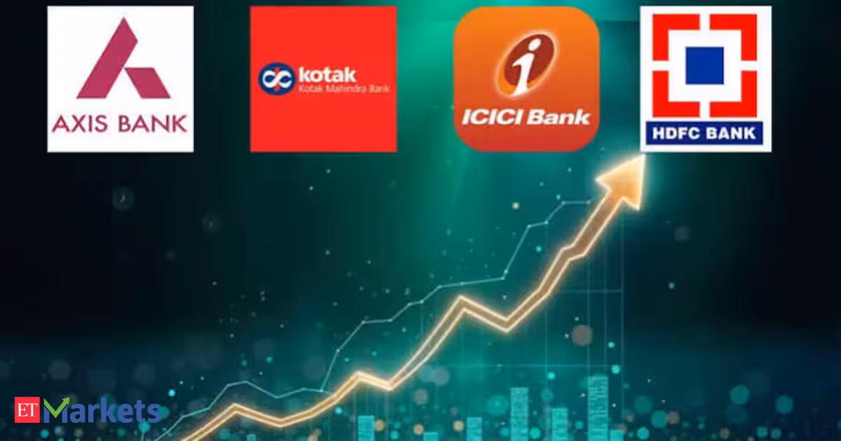 HDFC Bank, Axis Bank, ICICI, Kotak shares rise up to 3% ahead of Q1 earnings; Nifty Bank gains 500 pts. What to expect?