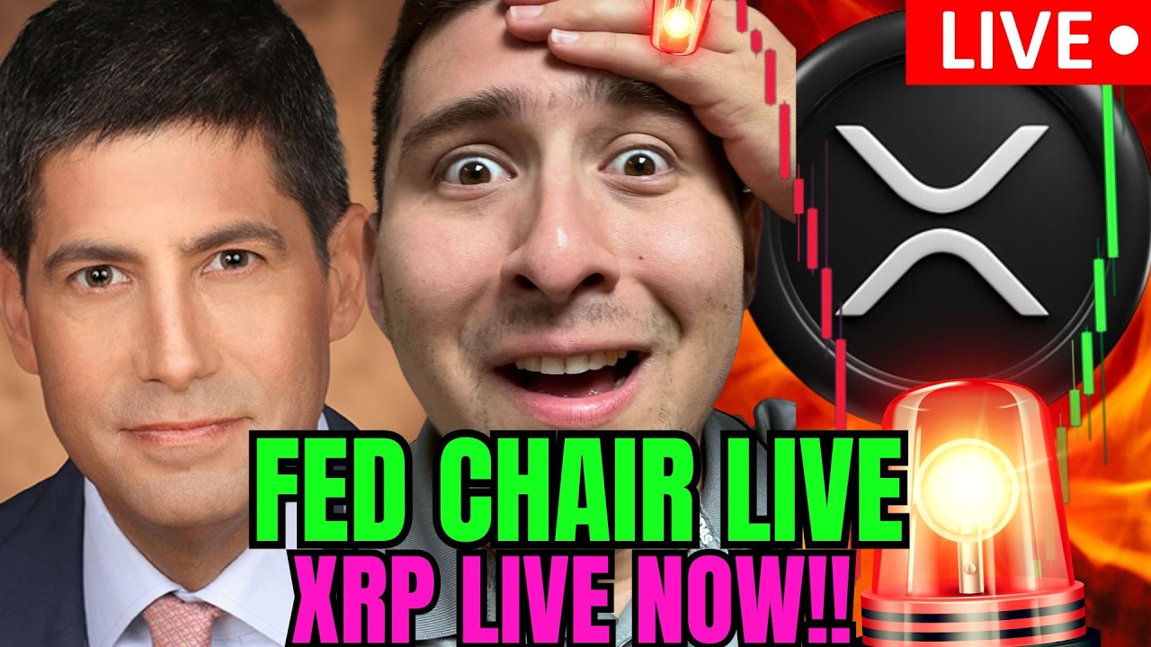 XRP FED CHAIR LIVE NOW!!! CRYPTO PUMPS