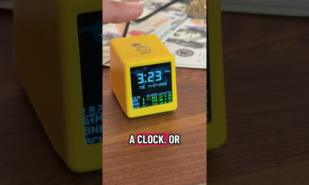 The Gold Nugget USB Bitcoin miner! #bitcoin #btc #bitcoinmining