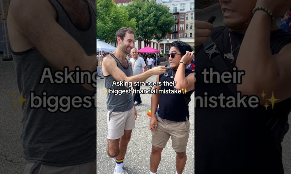 Asking strangers their biggest financial regret