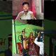 Due to financial constraints, the Jaimala stage was not booked, so the groom...