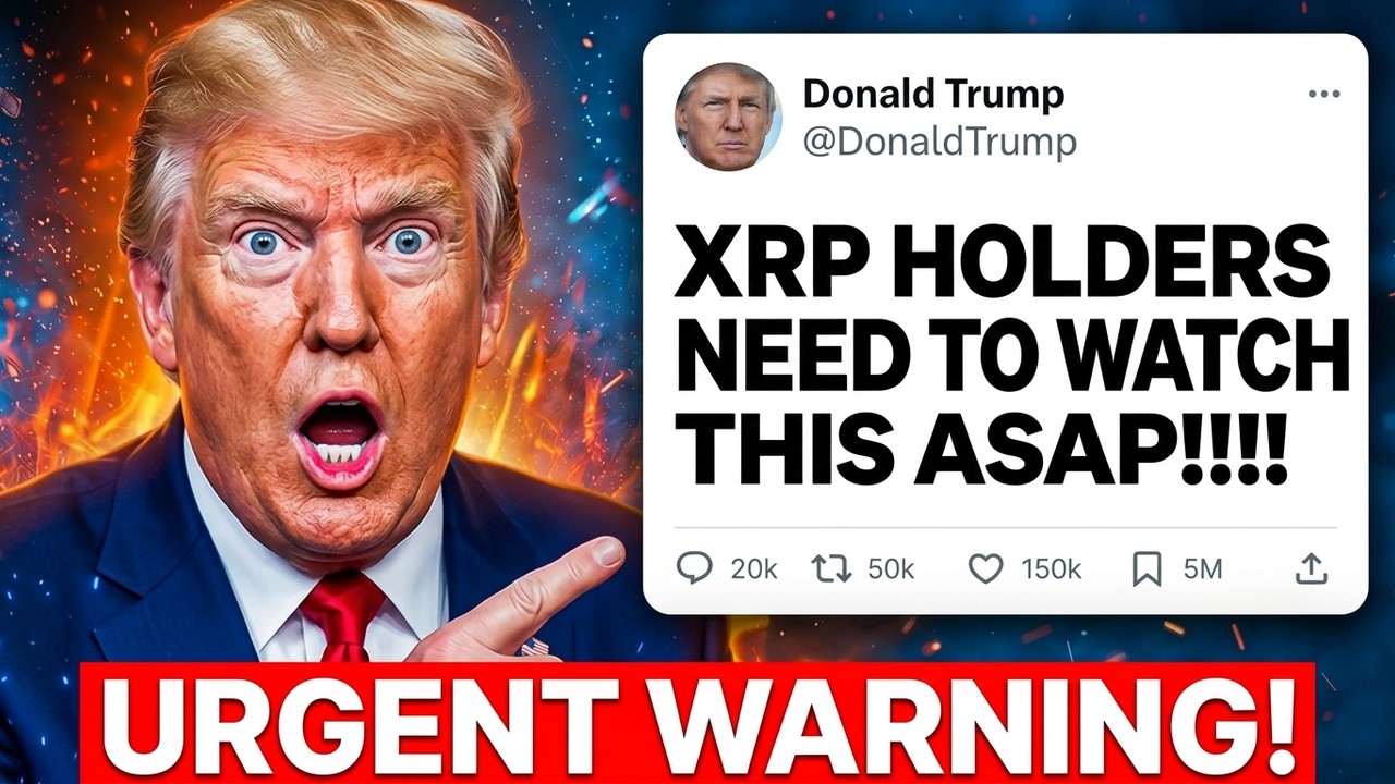URGENT CLARITY ACT WARNING (TRUMP JUST DROPPED A BOBMSHELL XRP)