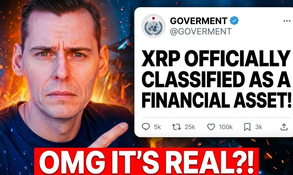 THEY JUST FLIPPED THE SWITCH ON XRP!!! (XRP CLASSIFIED AS A FINANCIAL ASSET!)