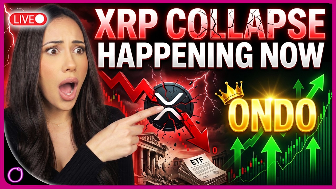 SHOCKING XRP ETF INFLOWS COLLAPSE TO ZERO! Ondo Becomes New Crypto Favorite? Chip Stocks Drop!