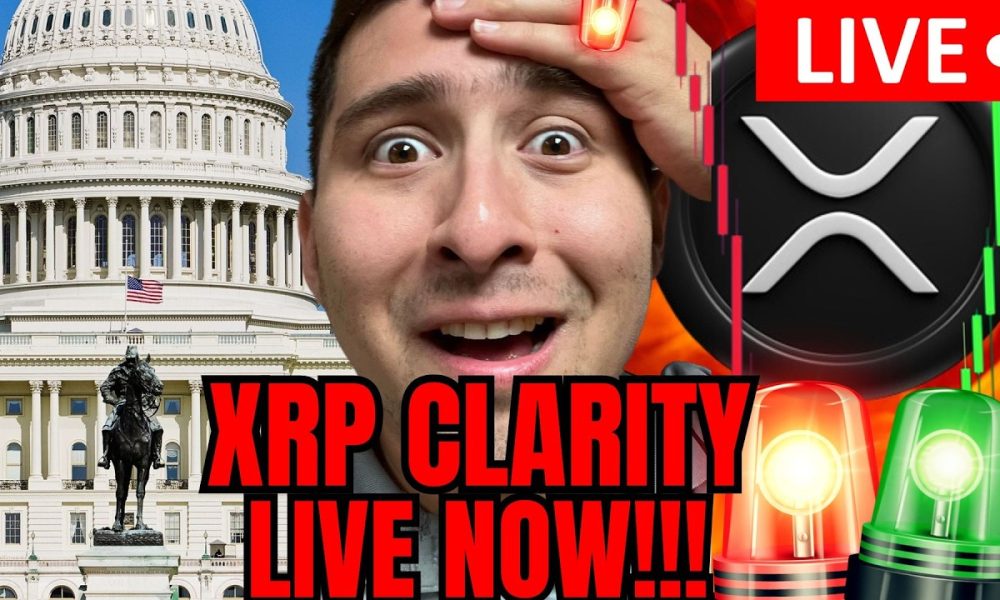 XRP WATCH! CLARITY ACT Official Hearing LIVE NOW
